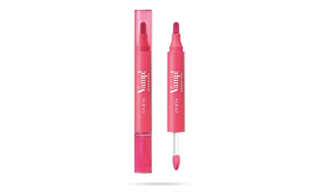 Marcador de Lábios Pupa Duo Delineador & Brilho Labial 006 Dragon Fruit