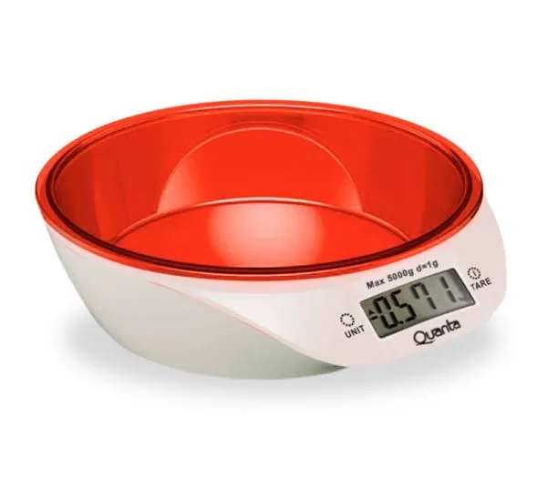 Balança Digital Quanta Qtblc9000 5KG A Pilha Laranja