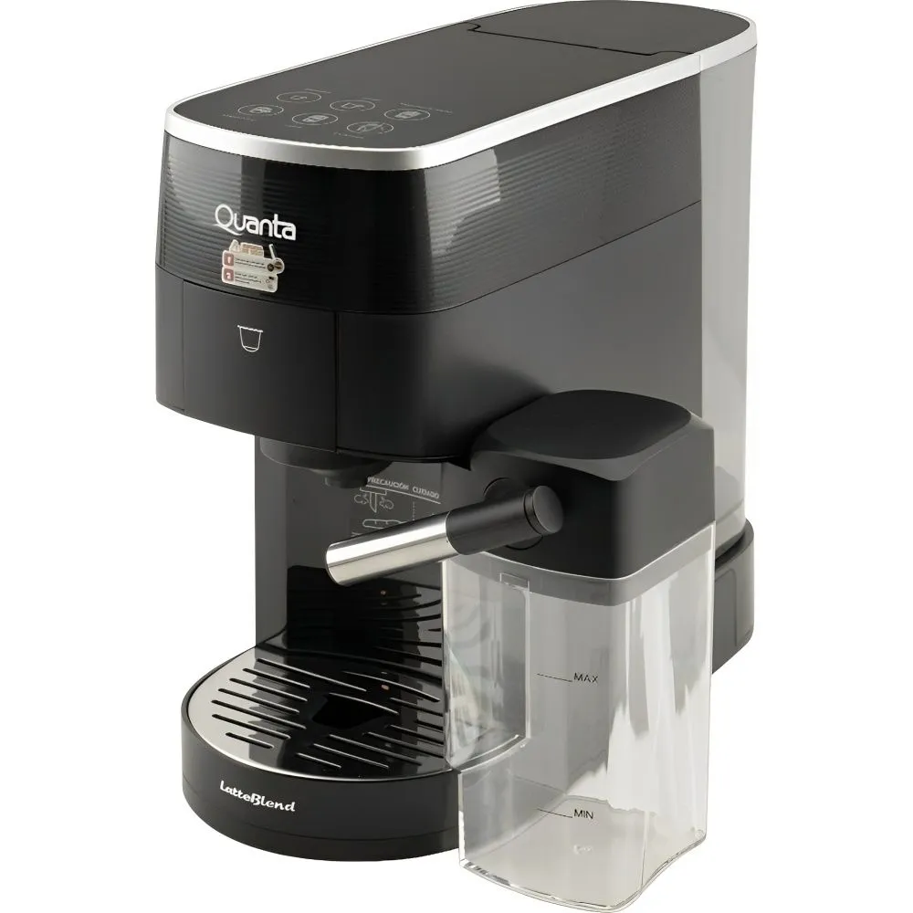 Cafeteira Quanta Multicaps Qtcmt70 4En1 Latteblen 220V Preto