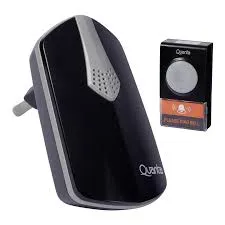 Campainha Sem Fio Quanta QTCWE05I 150M/ELEC/BIVOLT Preto