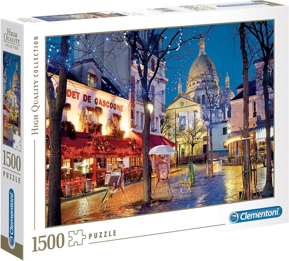 Quebra-Cabeça Clementoni Paris Montmartre (1.500 Pçs)