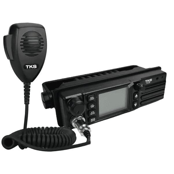 Rádio Amador Tks Px-80 80 Canais AM/FM 8W Preto