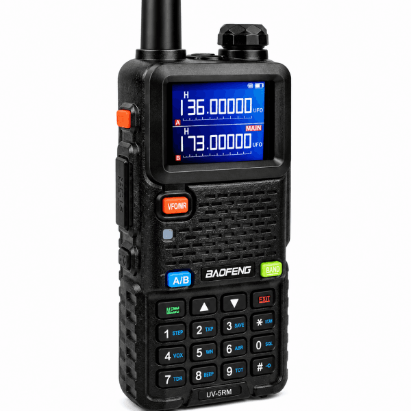 Rádio Comunicador Baofeng Uv-5RM Dual Band VHF/UHF + Banda Aérea (Av) 8W