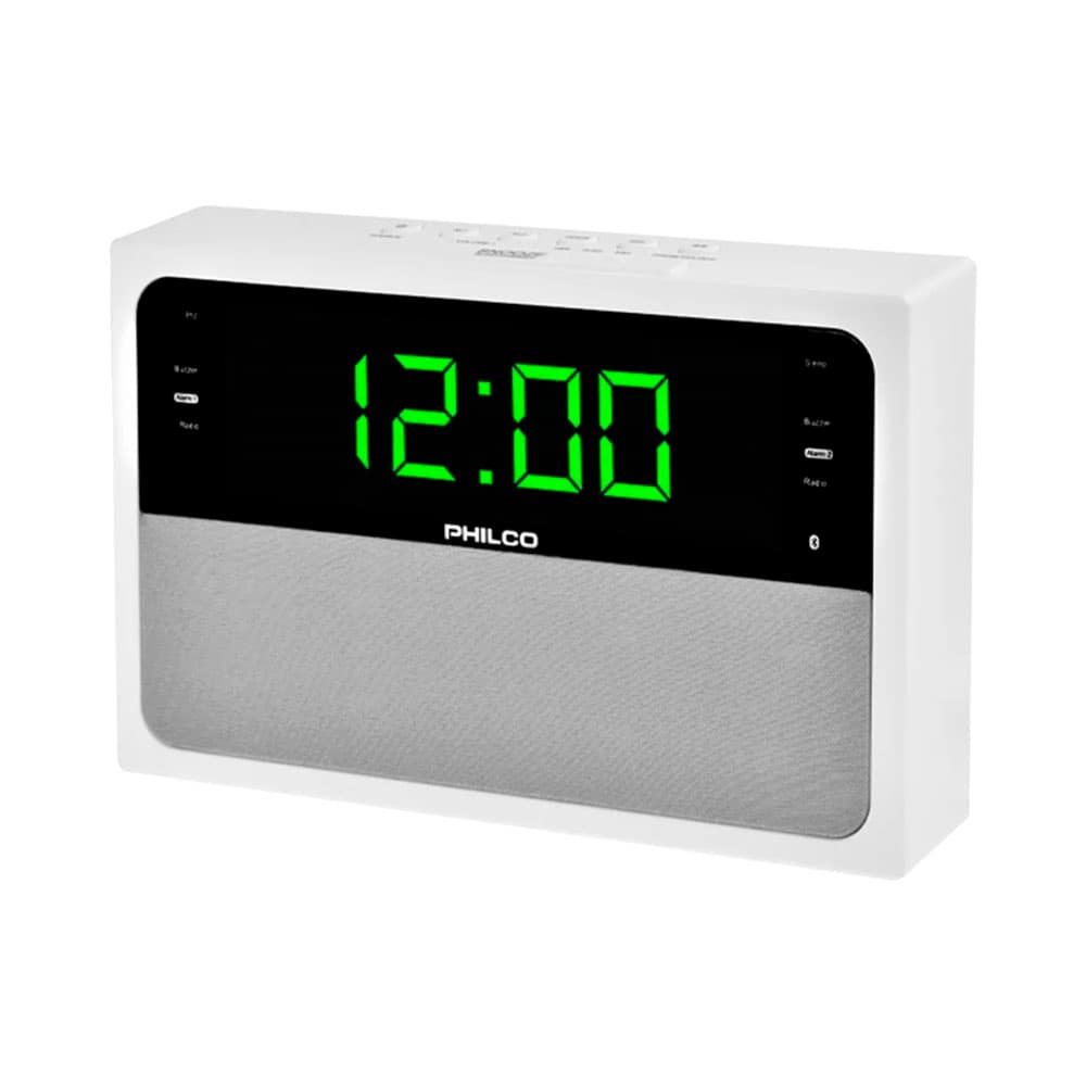 Rádio Relógio Philco Par-1018BT-Gr Preto