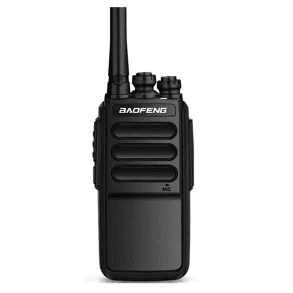 Radio Walkie Talkie Baofeng C3 Portátil 5W 16 Canais Uhf 400-470Mhz Preto