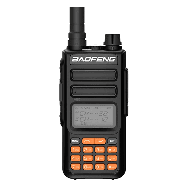 Radio Walkie Talkie Baofeng Th-15S Amateur 5W 128 Canais Preto
