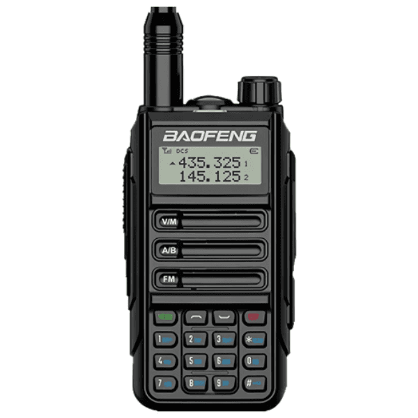 Rádio Comunicador Baofeng Uv-16 Pro Dual Band 10W 7.4V 128 Canais 136-174MHz 400-520MHz Preto