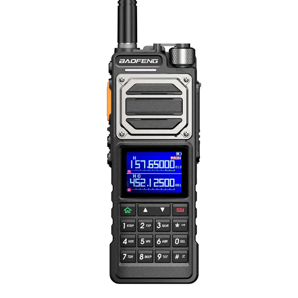 Rádio Comunicador Baofeng Uv-25 Two Way 10W Multi Band Preto