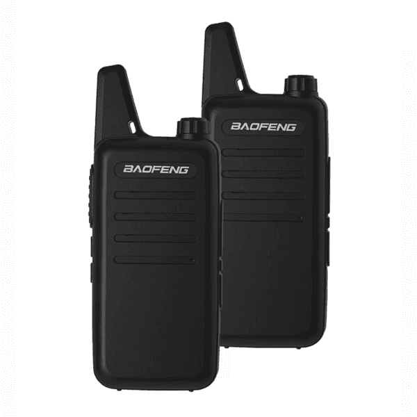 Rádio Comunicador Walkie Talkie Baofeng Vt-C2 16 Canais 400-470Mhz 1000Mah 2W Preto