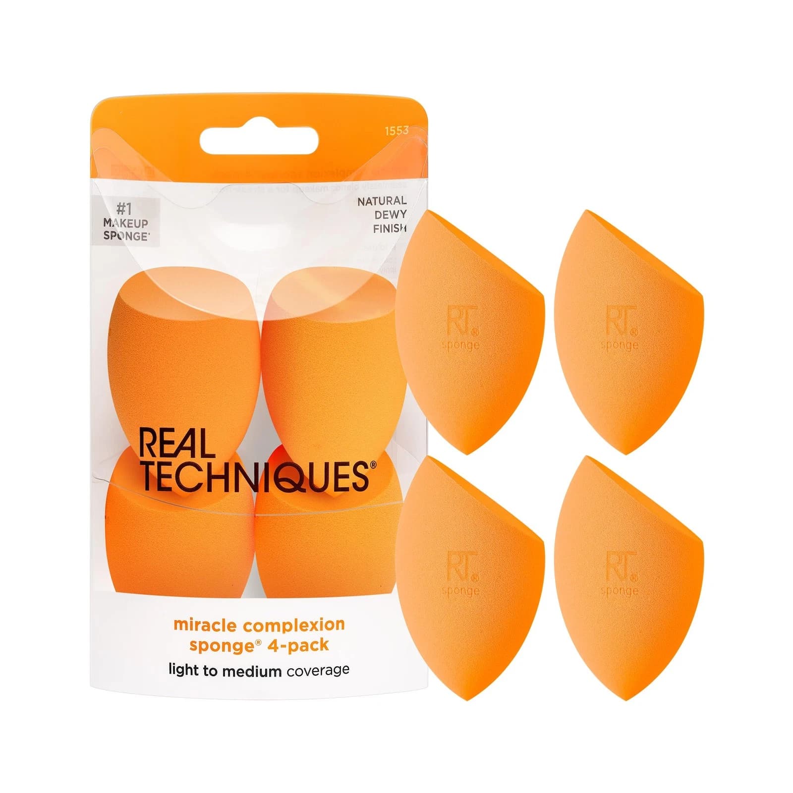 Real Techniques Conjunto Esponjas Miracle Complexion 4 Unidades 1553