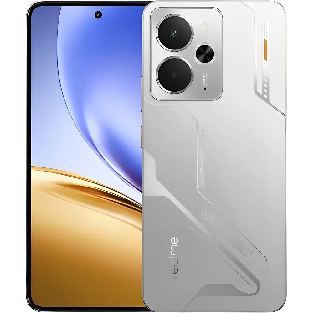 Celular Realme 14 Rmx5070 5G 6.67" Dual Chip NFC 12/512GB 45W Silver Anatel