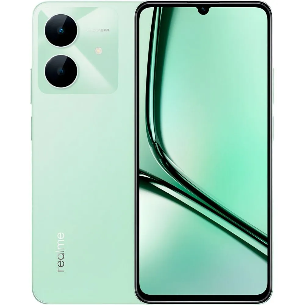 Celular Realme Note 60X Rmx3938 6.7" Dual Chip 4/128GB Verde Anatel