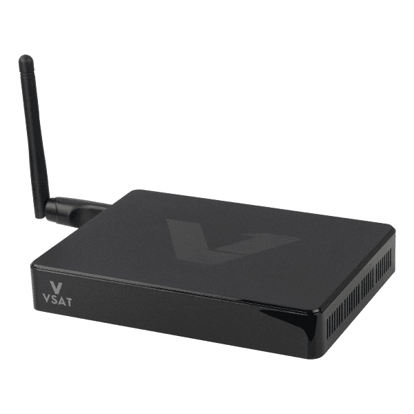 Receptor Fta Geral V1+ Linux Full HD Iptv Wifi Preto
