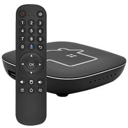 Receptor Iptv HTV H9 2GB de RAM / 16GB / UHD / 4K - Preto