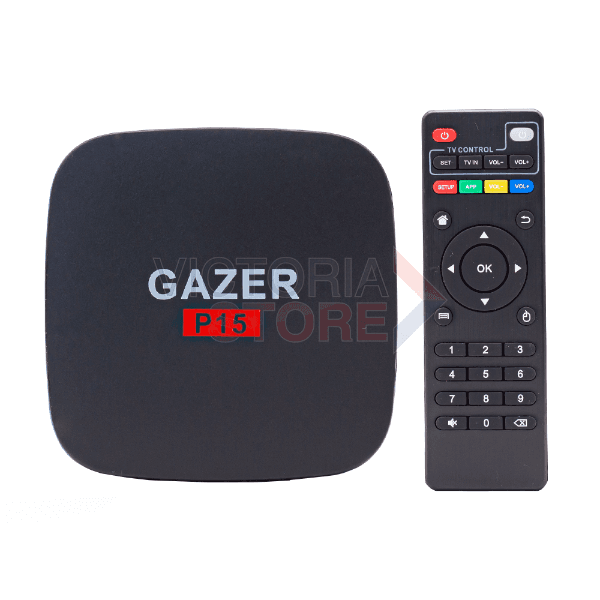 Receptor Smart TV Gazer P15/R69 8K Ultra HD 8GB RAM 64GB Preto