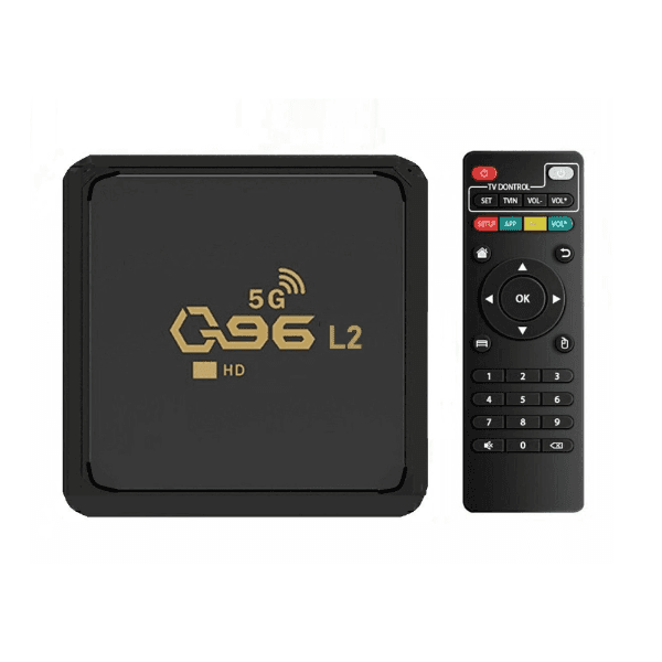 Receptor TV Box Q96 L2 4K 8GB 128GB 5G Wifi Bluetooth HDMI Android 13.0 Preto