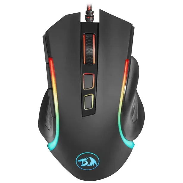 Mouse Redragon M607 Griffin RGB 7200DPI Preto