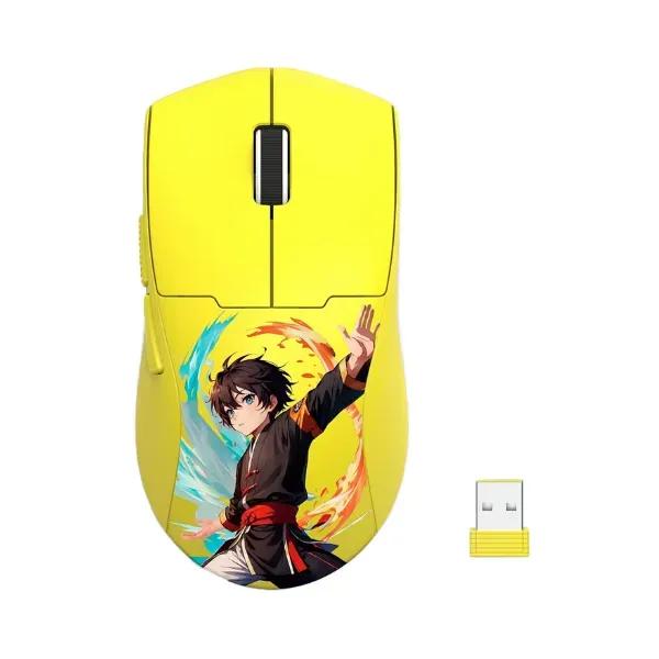 Mouse Redragon M918AKB-Pro K1NG Max 26000DPI Amarelo