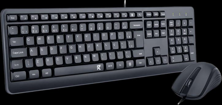 Teclado + Mouse Redragon Ing Bs-7092 Black