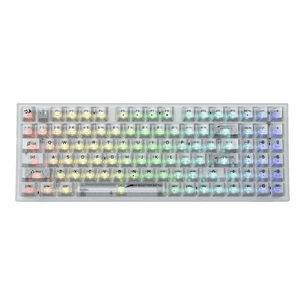 Teclado Redragon Irelia Pro K658CT-RGB-Pro Eng Transparente