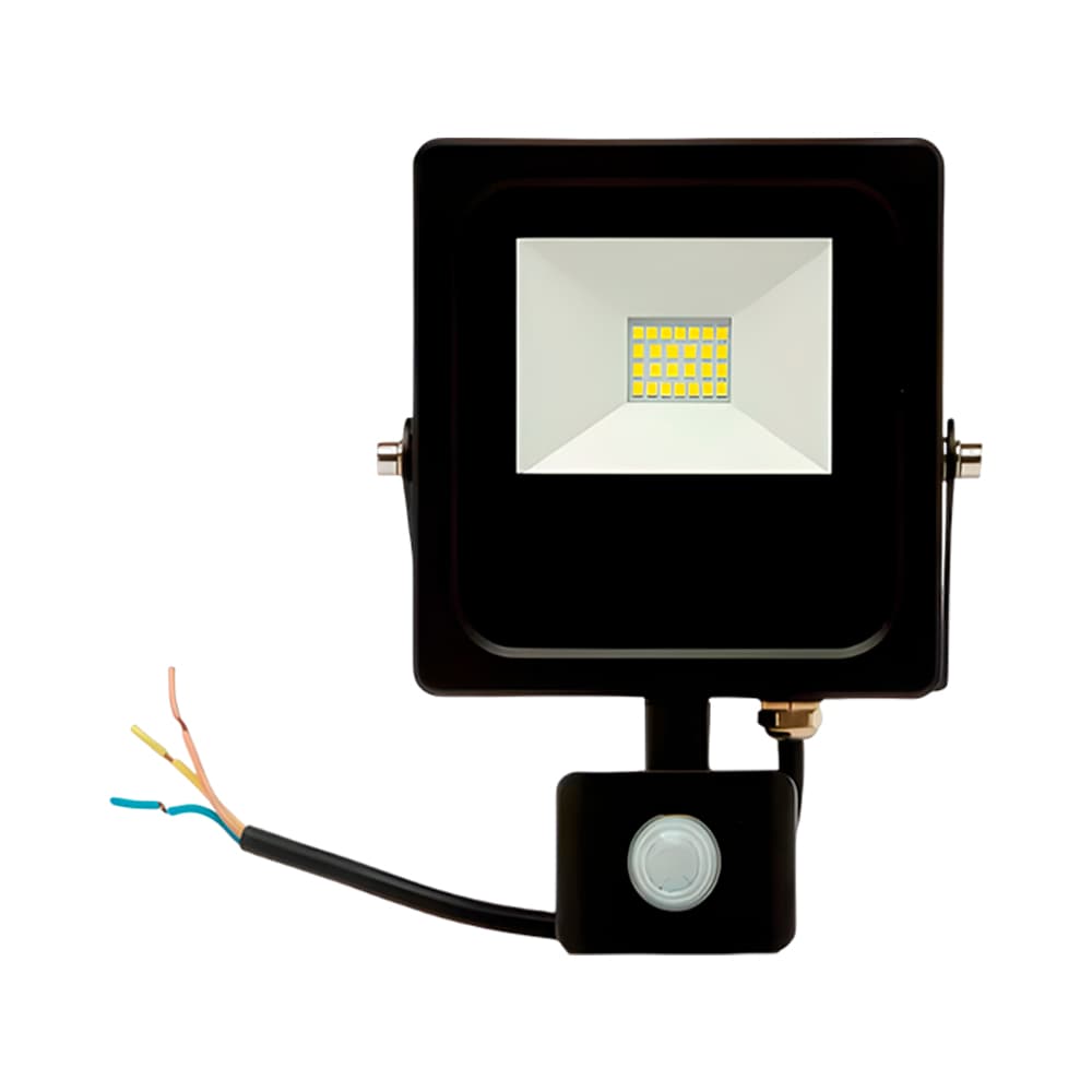 Refletor LED com Sensor de Presença Ecoville EV01S-10W 10W 6500K 900 Lúmenes Bivolt