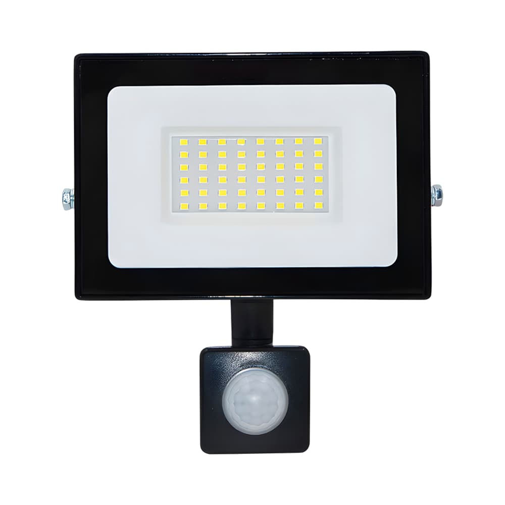 Refletor LED com Sensor de Presença Ecoville EV01S-30W 30W 6500K 2700 Lúmens Bivolt