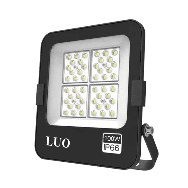 Refletor LED Luo Lu-2157 100W Ip66 100-265V Preto