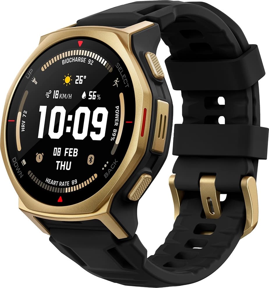 Relógio Amazfit T-Rex 3 Pro 44MM A2549 - Preto/Dourado