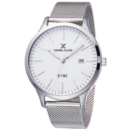 Relógio Analógico Daniel Klein D-Two Dk11921-3 Masculino Pulseira de Aço Inoxidável Prata