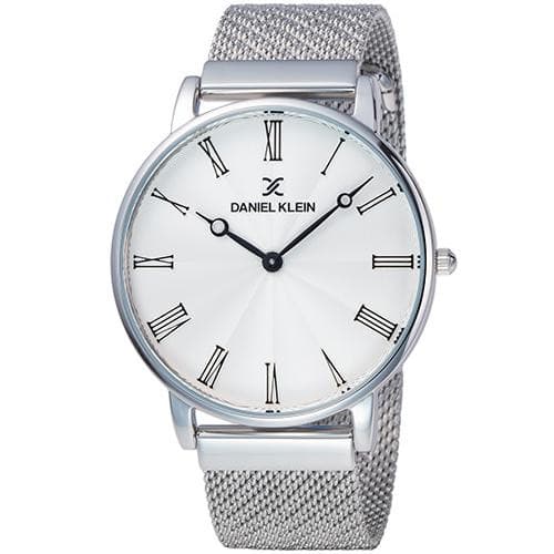 Relógio Analógico Daniel Klein Dk11886-1 Masculino Metal Prata