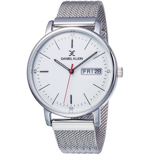 Relógio Analógico Daniel Klein Premium Dk11827-1 Masculino Metal Prata
