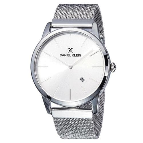 Relógio Analógico Daniel Klein Relojes Premium Dk11834-3 Masculino Metal Prata Branco