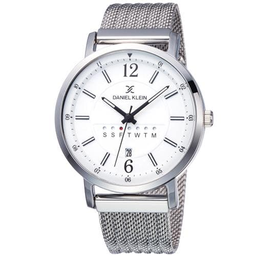 Relógio Analógico Daniel Klein Premium Dk11849-1 Masculino, Metal - Prata
