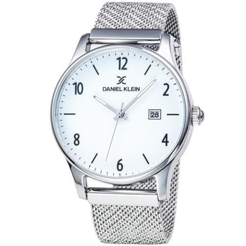 Relógio Analógico Daniel Klein Premium Dk11855-1 Masculino Metal Prata