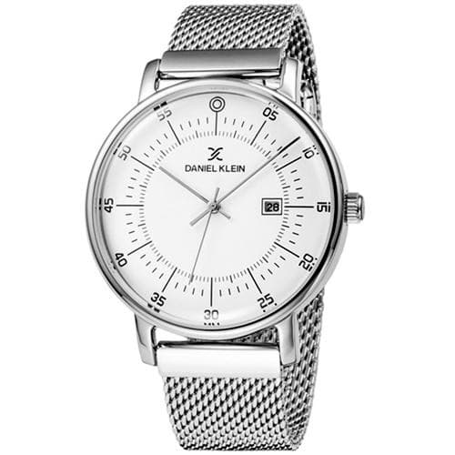 Relógio Analógico Daniel Klein Relojes Premium Dk11858-1 Masculino, Metal - Prata