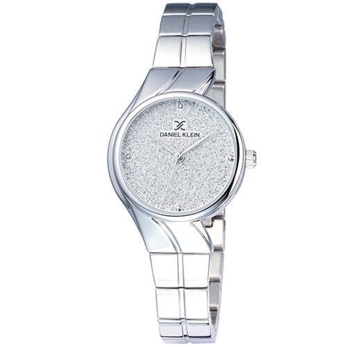 Relógio Analógico Daniel Klein Premium Dk11910-1 Feminino Pulseira de Aço Inoxidável Prata