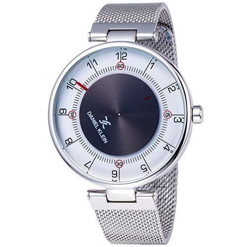 Relógio Analógico Daniel Klein Premium Dk11918-3 Masculino Pulseira de Aço Inoxidável Prata