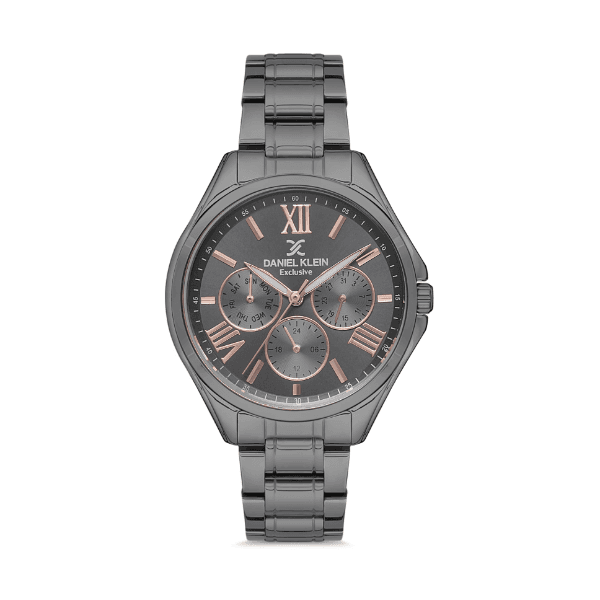 Relógio Analógico Daniel Klein Exclusive Dk.1.12523-6 Preto