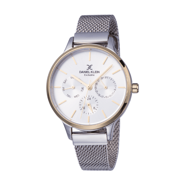 Relógio Analógico Feminino Daniel Klein Exclusive DK12029-6 - Prata