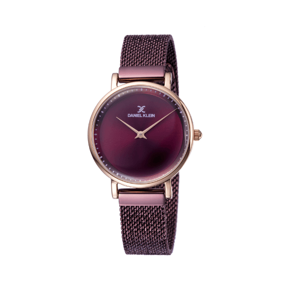 Relógio Analógico Daniel Klein Relojes Fiord Dk11988-7 Roxo/Rosa Ouro