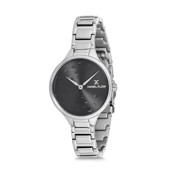 Relógio Analógico Daniel Klein Relojes Fiord Dk12196-6 Prata e Preto