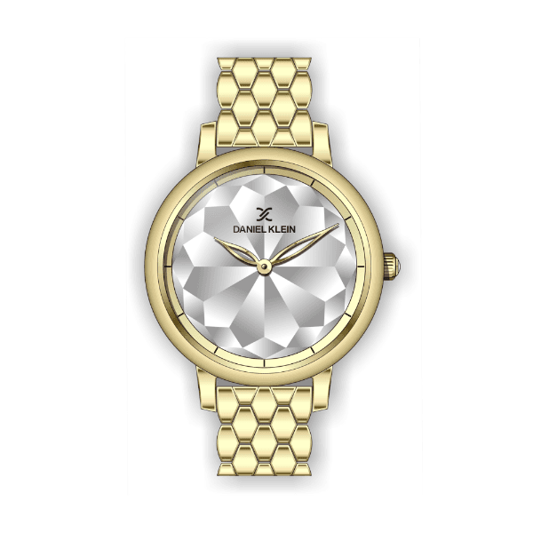 Relógio Analógico Daniel Klein Premium Dk.1.12280-2 Dourado
