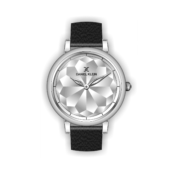 Relógio Analógico Daniel Klein Premium Dk.1.12308-1 Preto e Prata