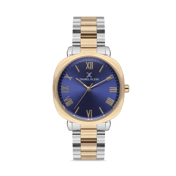 Relógio Analógico Daniel Klein Relojes Premium Dk.1.12527-5 Prata/Dourado