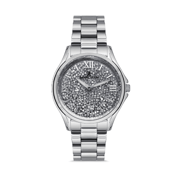 Relógio Analógico Daniel Klein Premium Dk.1.12528-1 Prata