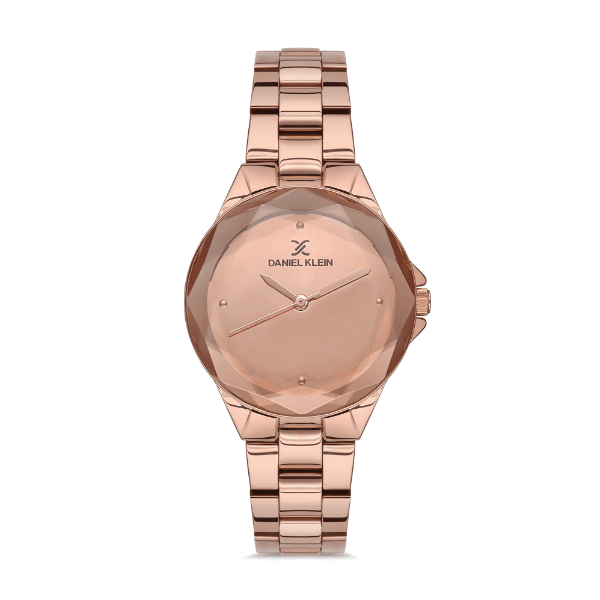 Relógio Analógico Daniel Klein Relojes Premium Dk.1.12545-4 Rosa Ouro