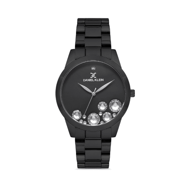 Relógio Analógico Daniel Klein Premium Dk.1.12612-4 Preto