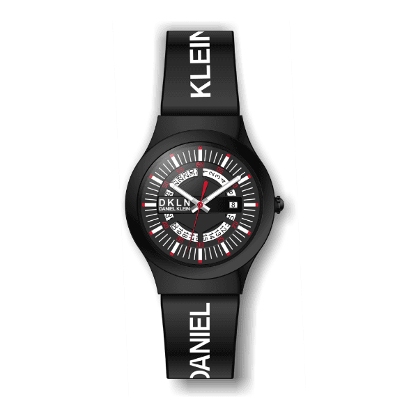 Relógio Analógico Daniel Klein Dkln Dk.1.12275-3 Preto e Branco