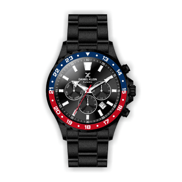 Relógio Analógico Masculino Daniel Klein Exclusive Dk.1.12333-4 Preto