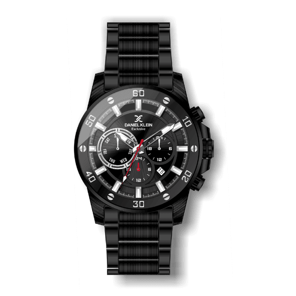 Relógio Analógico Daniel Klein Exclusive Dk.1.12345-5 Preto